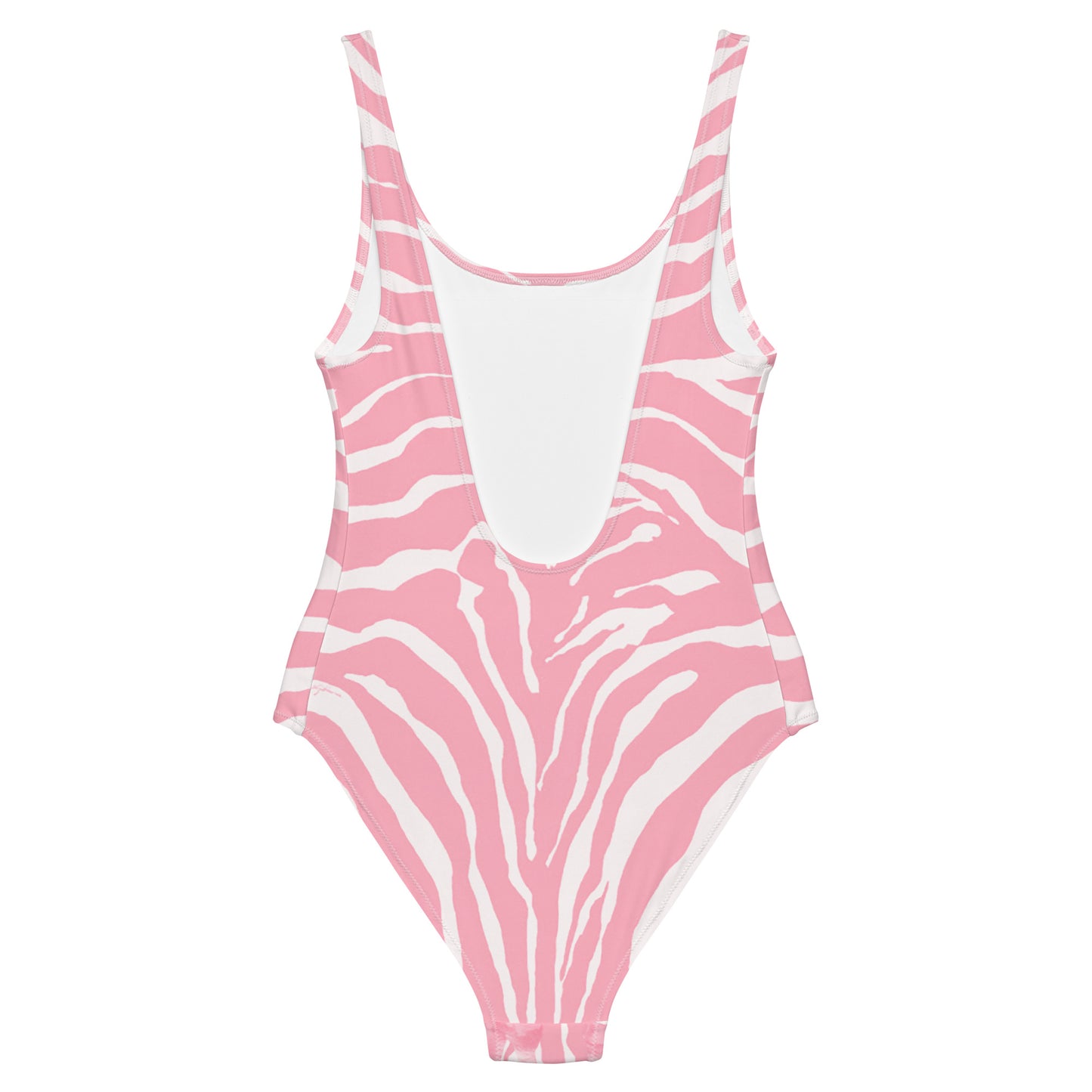 Zebra Baby Soft Pink One Piece Swimsuit