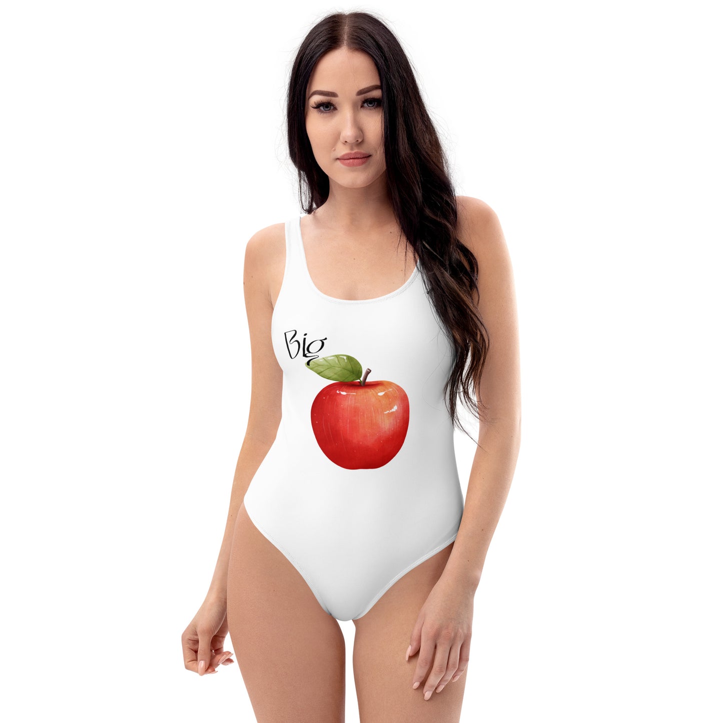 Big Apple One Piece Scoop Neck Swimsuit