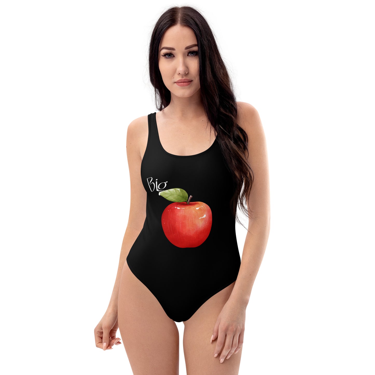 Big Apple One Piece Scoop Neck Swimsuit