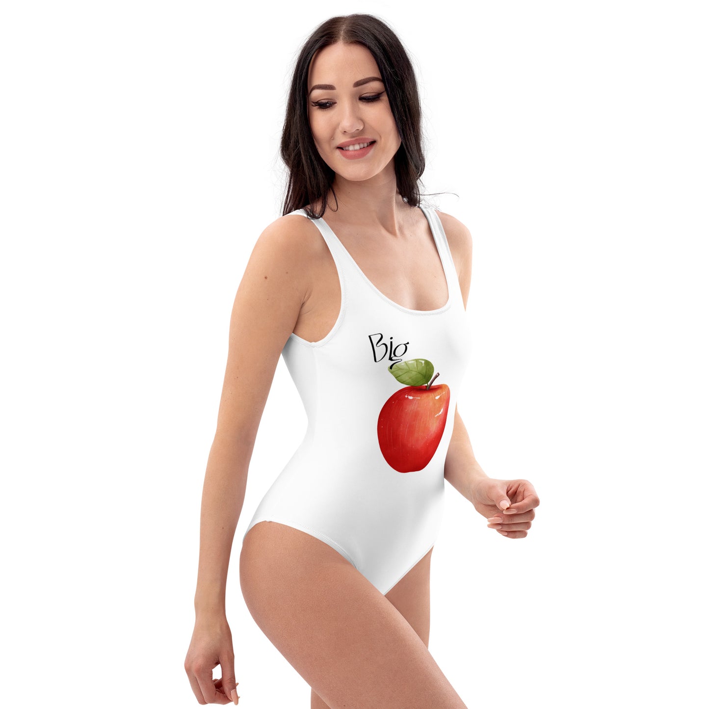 Big Apple One Piece Scoop Neck Swimsuit