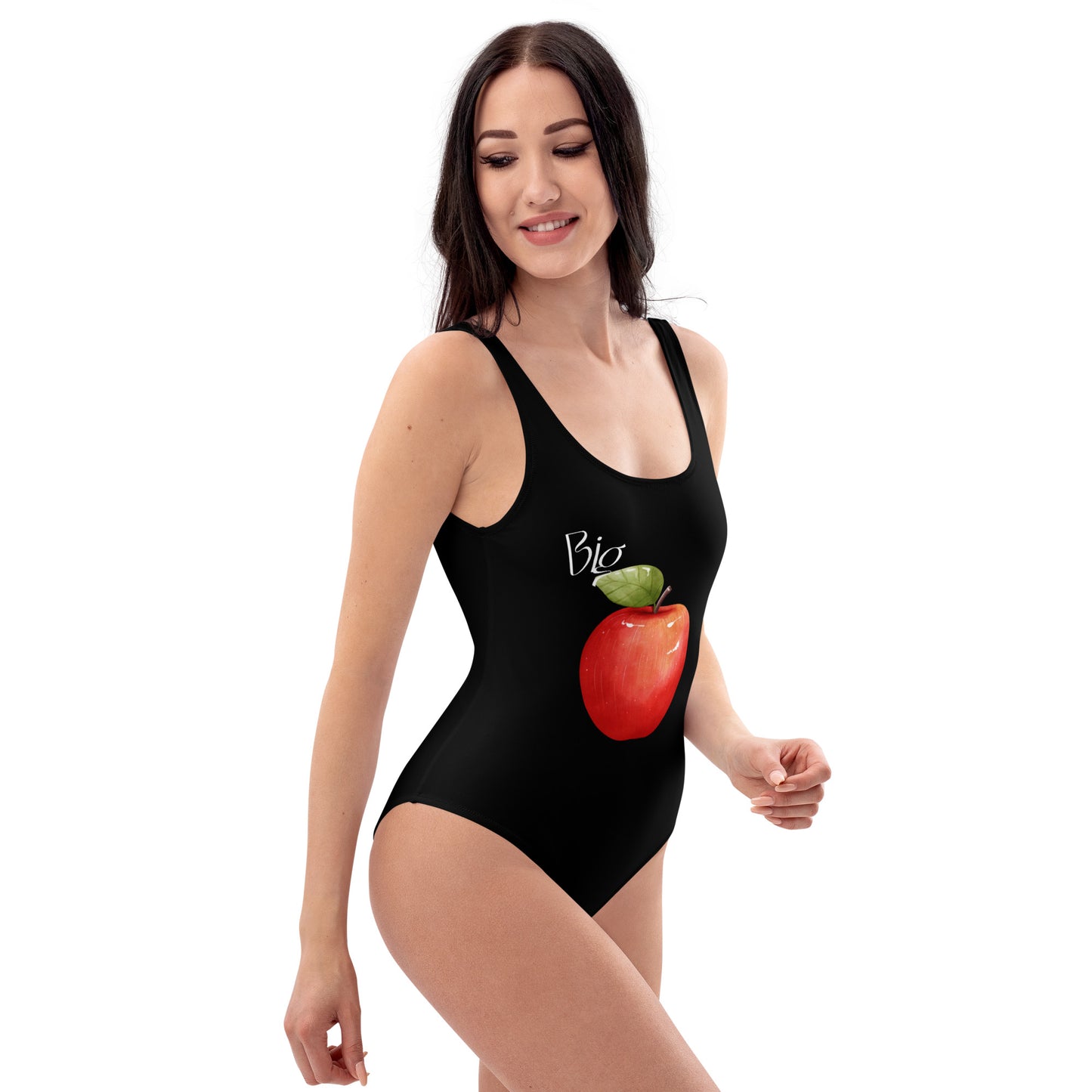 Big Apple One Piece Scoop Neck Swimsuit